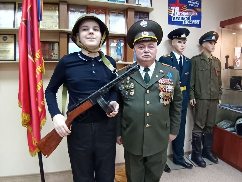 Экскурсия в Музей Боевой славы 512-го Зенитно-ракетного полка.
